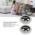 thumbnail image 3 of Accessoire de Fauteuil Roulant Roue, 2 Pcs Roue de Fauteuil Roulant Professionnel Antidérapante Installation Facile pour Fauteuils Roulants Électriques, 3 of 7