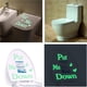 thumbnail image 2 of Pegatinas Que Brillan En La Oscuridad, Luminosas Put Me Down Closestool Pegatinas Letra Palabra Fluorescente Resplandor Arte De La Pared Calcomanías Para El Hogar Baño Aseos Decoraciones Yuarrent HA022666-00, 2 of 7