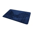 thumbnail image 1 of Alfombrilla antideslizante para suelo de baño, alfombrilla suave para puerta delantera de secado rápido, alfombrilla de baño para bañera, entrada de azul, 1 of 8