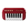 thumbnail image 2 of Yinanstore Kids Piano Keyboard Fun Mini Electronic Keyboard for 4-6 Years Old Beginners Red, 2 of 8