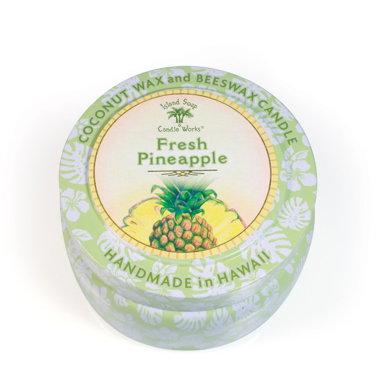 Pineapple Candle Tin With Coconut Wax