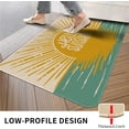 thumbnail image 6 of Hello Sunshine Summer Door Mat, Welcome Doormat for Entrance Indoor/Outdoor, Non-Slip Machine Washable Floor Mats for Patio Entry & Mudroom Seasonal Decor 17x30 inch, 6 of 6