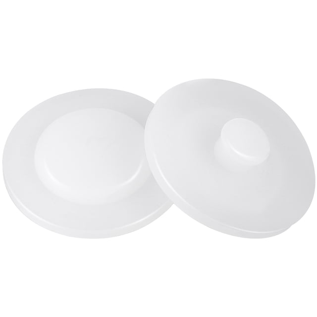 2 tapones de silicona para botellas de agua, tapas de repuesto para vasos, a prueba de derrames, accesorios para botellas.
