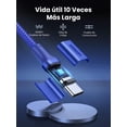 thumbnail image 3 of Cable USB Tipo C UGREEN Azul 100W 20V 5A Carga Rápida para Dispositivos Compatibles, 3 of 9