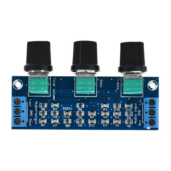 Ensure Durability Change Treble And Bass No Power Supply Passive Volume Control Board, Process Passive Tuning, For Effect Board High-End Stone Machine