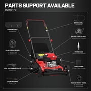 PowerSmart 21 144cc Gas Push Lawn Mower , with 6-Position Height Adjustment