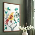 thumbnail image 5 of Whitty Bird III Framed Print in Brown Solid Wood 8 x 10 Framed Print, 5 of 6