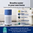 thumbnail image 4 of CleanForce HEPA Air Purifier for Home, Covers up to 2250 sq ft, Quiet Operation, Works with Alexa, Voice Control, Rainbow Blue, 4 of 12