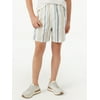 Free Assembly Boys Slub Cotton Dock Shorts, Sizes 4-18