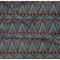 thumbnail image 4 of oneOone Organic Cotton Poplin Twill Fabric Geometric & Floral Block Decor Fabric Printed BTY 42 Inch Wide, 4 of 4