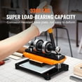 thumbnail image 3 of KFFKFF Manual Leather Cutter, Embossing Plate Size 7.1x3.9 inches, 0.47-inch Pressure Stroke with Dual Guide Shafts, Versatile Die Cutting Machine for Different Materials, 3 of 9