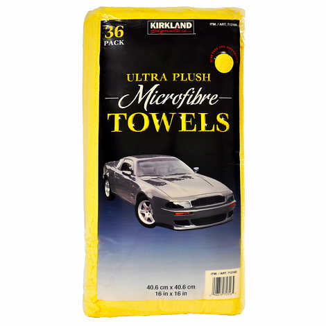 72 Pack Microfiber Kirkland Signature Ultra Plush Microfiber Towels Auto Home 