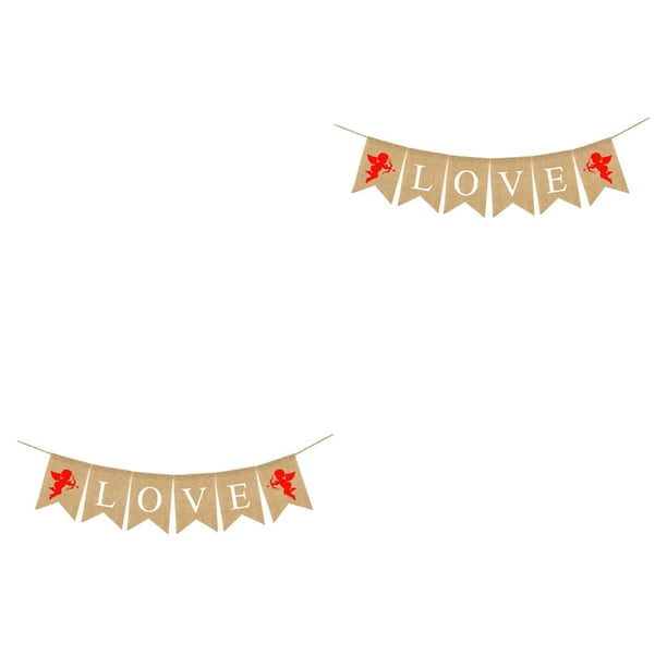 Sidaley Guirnalda de fondo con colgante de bandera de festival de banderines temáticos de vacaciones, banderines de vacaciones DIY, colgantes, Tipo 2 2piezas Sidaley CBP344830