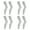 White, variant on TELOLY 4 Pairs Leg Compression Sleeve,Basketball Leg Sleeve,Compression Sleeves for Men,Blue