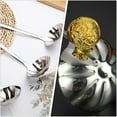 thumbnail image 3 of Raindrops Stainless Steel Kitchen Ladle and Oil Strainer for Healthy Cooking and Easy Oil Separation, 3 of 6