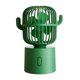 thumbnail image 1 of Ventilador de refrigeración para escritorio, ventilador con cabezal móvil de Cactus, carga USB de 2400mAh, Mini ventilador de refrigeración para escritorio portátil silencioso verde, ventiladores de escritorio oso de fresa Electrónica, 1 of 5