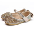 thumbnail image 2 of Zapatos de niña, zapatos de princesa, zapatos de primavera y otoño, zapatos planos de suela blanda, zapatos de baile de rendimiento con diamantes brillantes para niñas, zapatos de cuero para niñas, 2 of 6