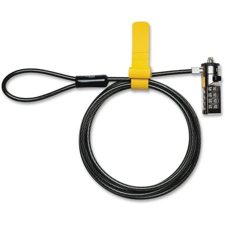 Portable Laptop Lock - Kensington, KMW64673, Standard Combination Laptop Lock, 1