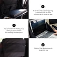 thumbnail image 2 of 1pc Multifunctional Car Small Dining Table Foldable Car Laptop Holder Rack, 2 of 6