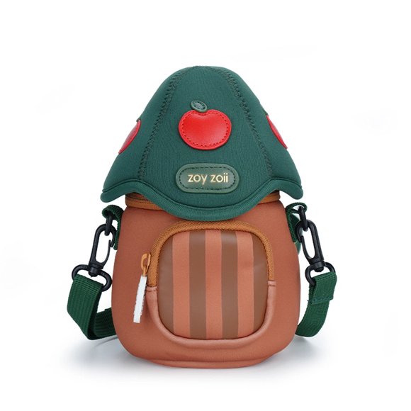 Zoyzoii – Mini Mushroom Kids Crossbody Bag: Apple Tree