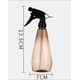 thumbnail image 1 of Botella pulverizadora de agua, verde, botellas de plástico de 500 ml, botella pulverizadora de agua, botella pulverizadora transparente vacía, botella pulverizadora con gatillo, recargable, 1 of 5