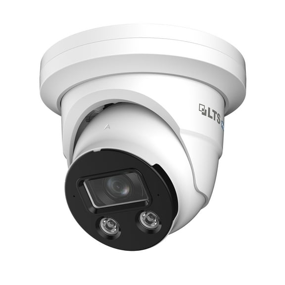 LTS Pro-X LXIP3C82WI-28MDA 8MP Smart Dual Light Turret Network Camera with Built in Mic, MD 2.0 & NDAA Compliant
