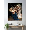 thumbnail image 2 of Our Lady Song Of Angels Virgin Mary And Infant Jesus Music Catholic Saint Poster Wall Art, Modern Wall Decor For Living Room Bedroom, 24x36 UNFRAMED, 2 of 3