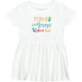 thumbnail image 3 of Inktastic Mimi and Gramps Love Me Girls Baby Dress, 3 of 5