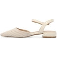 thumbnail image 3 of Journee Womens Ansley Mary Jane Pointed Toe Flats, Widths Available, 3 of 10