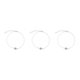 thumbnail image 2 of Sonducket Tobilleras Elegante Aleación de oro universal Perlas falsas Accesorios estéticos simples Adornos para los pies Pulseras de tobillo Plata Type1 NO1 Sonducket CBP253062, 2 of 6