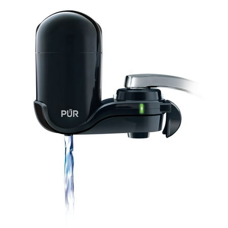 PUR Faucet Water Filter, FM-2000B, Black (Best Faucet Water Purifier)