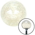 thumbnail image 1 of American Shifter  White Flying Encased Heart Clear Metal Flake Shift Knob with M16 x 1.5 Insert Auto, 1 of 1
