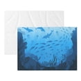 thumbnail image 6 of XMXY Dog Throw Blankets, Soft Cozy Deep Sea Ocean Cartoon Pet Blankets for Couches Machine Washable for Indoor Cats Dogs, Small Size, 6 of 8