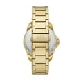 thumbnail image 4 of AX Armani Exchange Men's Three-Hand Date Gold-Tone Stainless Steel Bracelet Watch (Model: AX1951), 4 of 8