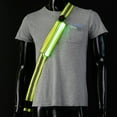 thumbnail image 3 of LJNYFDC Ruban Réfléchissant Résistant aux Intempéries Ceinture Réfléchissante LED Rechargeable USB Sangle en Nylon Réfléchissante pour Rester en Sécurité pour la Course de Nuit Sports Extérieurs, 3 of 5