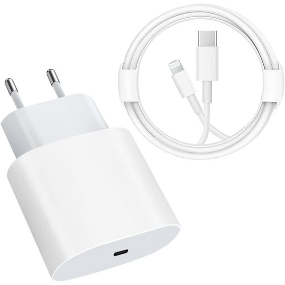 Compatible Charger USB C Fast Charger 20W PD Fast Charger with 6FT C to Lightning Cable Type C Charger Adapter for iPhone 14/14 Plus/14 Pro/14 Pro Max/13/12/11/SE/iPad Pro