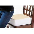 thumbnail image 3 of Comfort Finds Rise With Ease Seat Cushion - Thick Firm Chair Cushion Booster - Extra Thick Foam Pad For Home, Patio, Office And Car Seats - Extra Supportive Lift - 14 X 14 X 5 (Sherpa Cream) …, 3 of 5