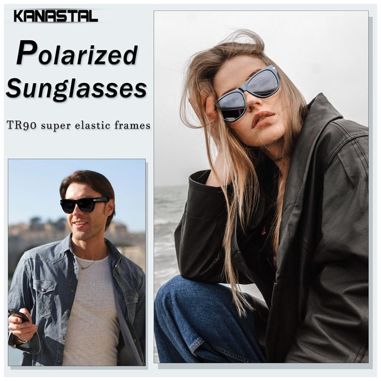 Kanastal Polarized Fit Over Sunglasses, Square Wraparound  display picture 2