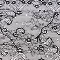 thumbnail image 3 of Cinta nupcial BLESIY Cordón floral elástico Negro, 3 of 8