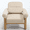 Kahki, variant on Guyou Modern Accent Chair, Boucle Accent Chairs, Faux Fur Upholstered Barrel Chairs with Solid Wood Frame, Cozy Armchair Chair, Comfy Side Chair for Living Room Bedroom Reading, Beige