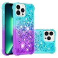 thumbnail image 1 of Funda para iPhone 14 PRO MAX Transparente con Brillos Carcasa Protectora Antigolpes con Glitter Brillante, 1 of 5