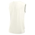 thumbnail image 3 of Women's Fanatics Cream New Orleans Saints Studio Embrace Tank Top, 3 of 3