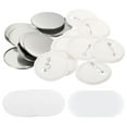 thumbnail image 1 of Unique Bargains 2.26inch Blank Button Making Supplies,10Pcs Round Badge Parts for Button Maker Machine, 1 of 5