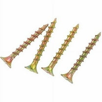 Grip-Rite 2 in. Gold Screws for General Construction (1 lb.-pack)