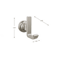 thumbnail image 2 of Delta Tetra Bath Towel & Robe Hook Stainless Steel Finish, 2 of 2