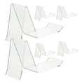 thumbnail image 4 of Miangastore 6Pcs Clear Acrylic Shoe Store Display Stands Sandals Display Stands Shoe Rack Holder, 4 of 9
