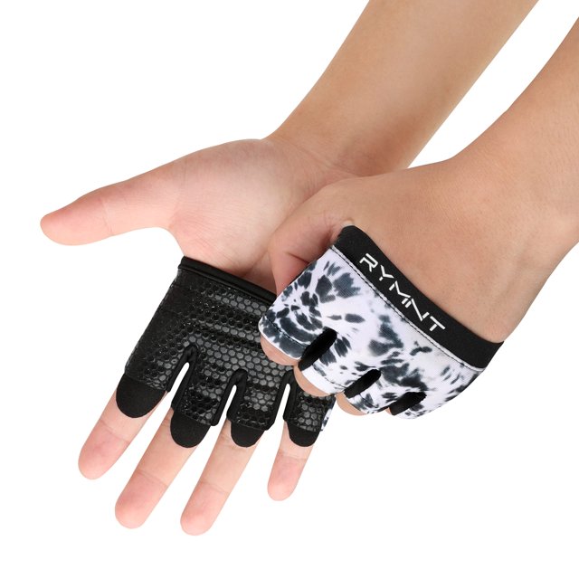 Guantes de entrenamiento RYMNT Minimal para microlevantamiento de pesas con tinte anudado