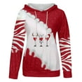 thumbnail image 1 of Sudaderas Con Gráficos Navideños Para Mujer Moda Casual Impreso Blusa de Manga Larga Sudadera Con Capucha Tops Odeerbi  ODB198185, 1 of 5