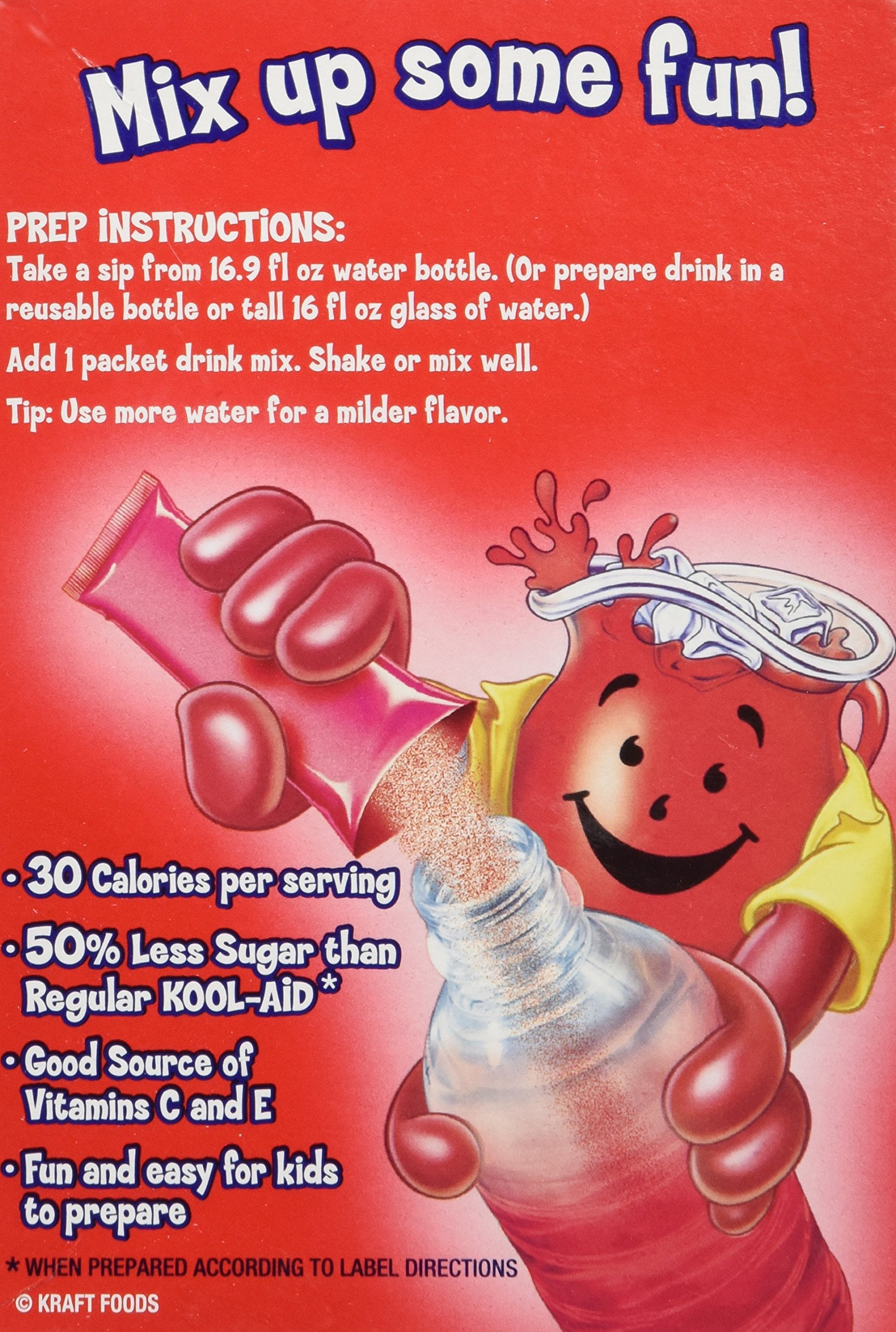 Kool-Aid Singles Cherry, 16.9-Ounce Bottles, 12 Powder Packets