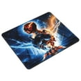 thumbnail image 2 of The Flash Desk Mat, Gaming Mouse Pad Mat with Non-Slip Base Stitched Edges Mousepad for Computer, Office, and Laptop 10 x 12 inch, 2 of 8